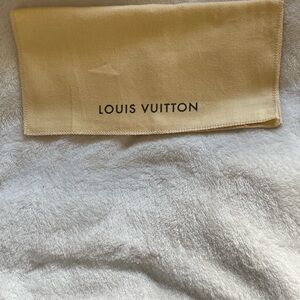 Louis Vuitton Tan Cloth Pouch